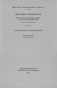 Bibliotheca Dissidentium XXVI