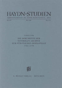 Haydn-Studien. Veröffentlichungen des Joseph Haydn-Instituts Köln, Band IV, Heft 3/4, Mai 1980