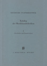 KBM 5,1 Chorbücher und Handschriften in chorbuchartiger Notierung