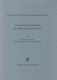 KBM 14,2 Sammlung Proske. Manuskripte des 18. und 19. Jahrhunderts aus den Signaturen A.R., C, AN