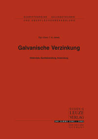 Galvanische Verzinkung