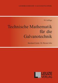 Technische Mathematik für die Galvanotechnik