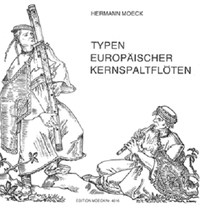 Typen europäischer Kernspaltflöten