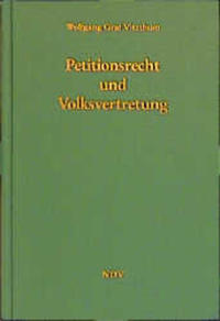 Petitionsrecht und Volksvertretung