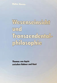 Wesenseinsicht und Transzendentalphilosophie