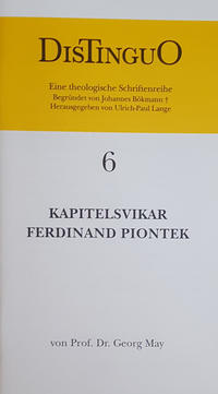 Georg May - Kapitelsvikar Ferdinand Piontek