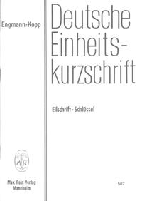 Deutsche Einheitskurzschrift / Eilschrift