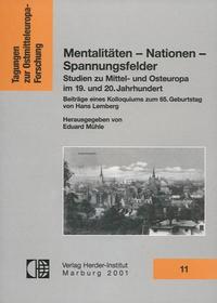 Mentalitäten - Nationen - Spannungsfelder