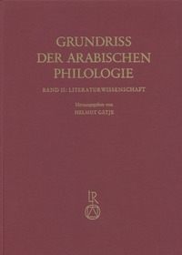 Grundriß der arabischen Philologie