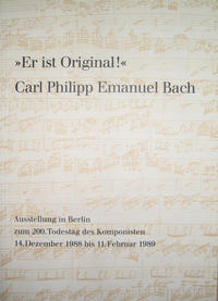 »Er ist Original!« Carl Philipp Emanuel Bach