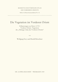 Die Vegetation im Vorderen Orient