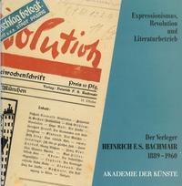 Der Verleger Heinrich F. S. Bachmair 1889-1960