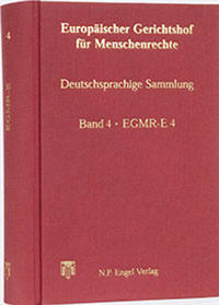 Europäischer Gerichtshof für Menschenrechte, Deutschsprachige Sammlung (Buch incl. CD-ROM)