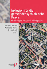 Cover-Abbildung für Inklusion für die gemeindepsychiatrische Praxis (Softcover/Paperback) (99999---978-3-88414-692-7)
