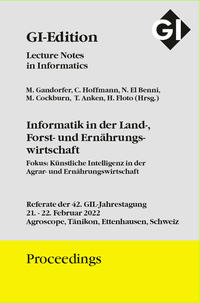 GI Edition Proceedings Band 317 Informatik in der Land-, Forst- und Ernährungswirtschaft