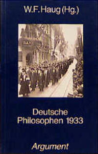 Deutsche Philosophen 1933