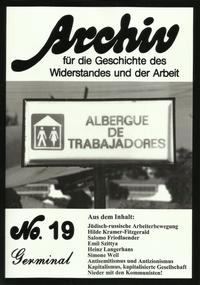 Archiv für die Geschichte des Widerstandes und der Arbeit / Archiv für die Geschichte des Widerstandes und der Arbeit