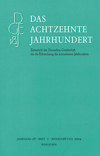 Das achtzehnte Jahrhundert 28/1