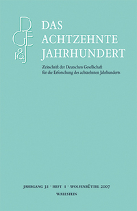 Das achtzehnte Jahrhundert 31/1