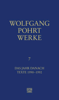 Wolfgang Pohrt Werke 7