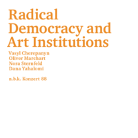 Radical Democracy and Art Institutions