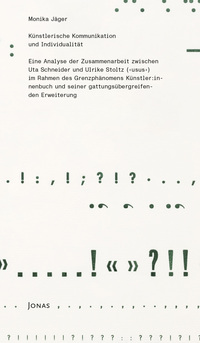 Cover-Abbildung für Künstlerische Kommunikation und Individualität (Softcover/Paperback) (99999---978-3-89445-611-5)