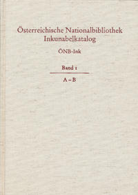 Österreichische Nationalbibliothek Wien. Inkunabelkatalog. ÖNB-Ink