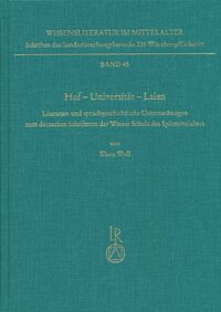 Hof – Universität – Laien
