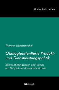 Ökologieorientierte Produkt- und Dienstleistungspolitik