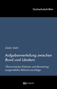 Aufgabenverteilung zwischen Bund und Ländern