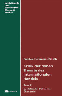 Kritik der reinen Theorie des internationalen Handels