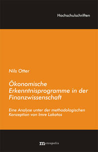 Ökonomische Erkenntnisprogramme in der Finanzwissenschaft