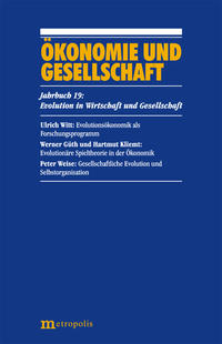 Ökonomie und Gesellschaft / Evolution ind Wirtschaft und Gesellschaft