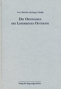 Niedersächsisches Ortsnamenbuch / Die Ortsnamen des Landkreises Osterode