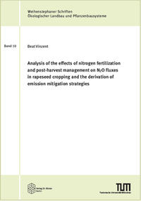 Analysis of the effects of nitrogen fertilization and post-harvest management on N2O fluxes in rapeseed cropping and the derivation of emission mitigation strategies