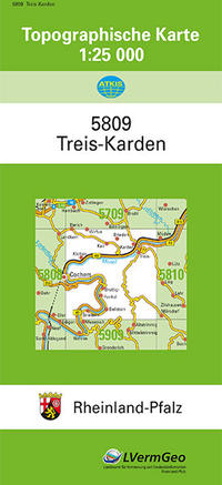 TK25 5809 Treis-Karden