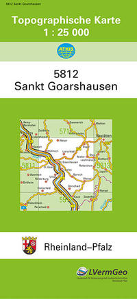 TK25 5812 Sankt Goarshausen