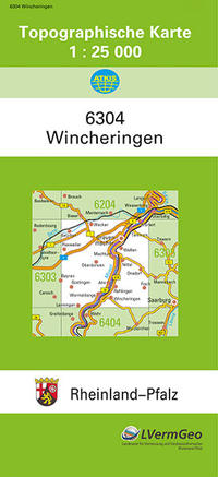 TK25 6304 Wincheringen