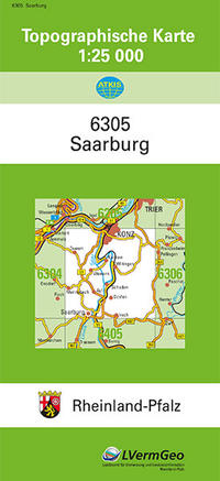 TK25 6305 Saarburg