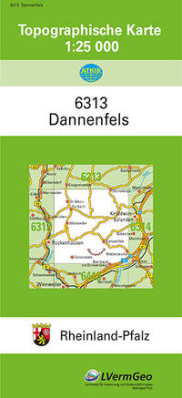 TK25 6313 Dannenfels