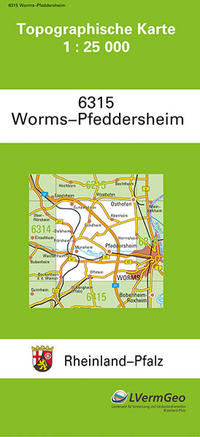 TK25 6315 Worms-Pfeddersheim