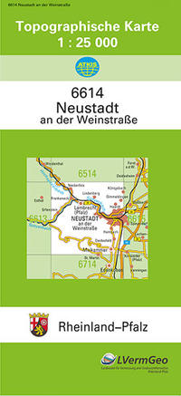 TK25 6614 Neustadt an der Weinstraße