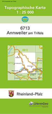 TK25 6713 Annweiler am Trifels
