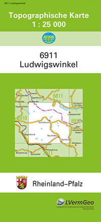 TK25 6911 Ludwigswinkel