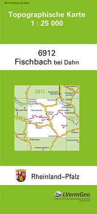 TK25 6912 Fischbach bei Dahn