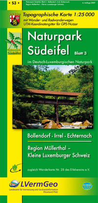 Naturpark Südeifel /Irrel, Bollendorf, Echternach, Region Müllerthal - Kleine Luxemburger Schweiz (WR)