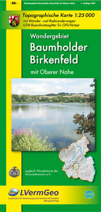 Wandergebiet Baumholder Birkenfeld mit Oberer Nahe
