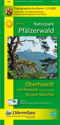 Naturpark Pfälzerwald /Oberhaardt von Neustadt an der Weinstraße bis zum Queichtal
