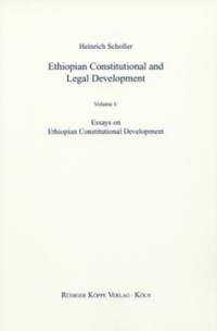 Ethiopian Constitutional and Legal Development