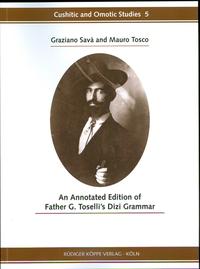 An Annotated Edition of Father G. Toselli’s Dizi Grammar